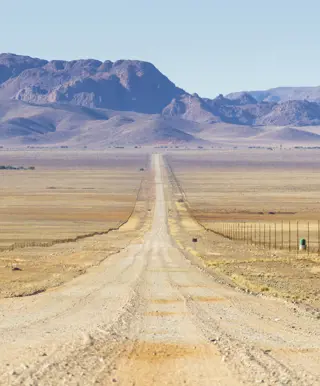 Die schönste Nebenstrasse Namibias fahren - Die Strasse D707